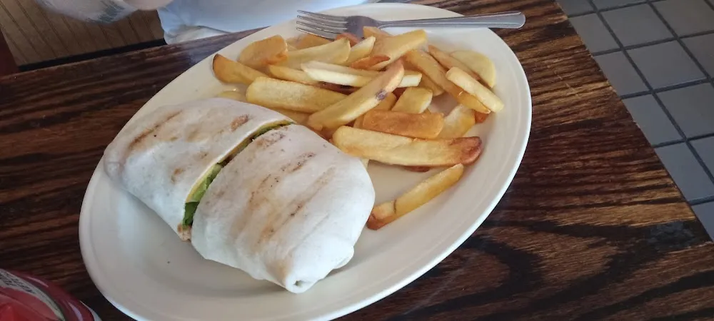 Any Wrap with French Fries